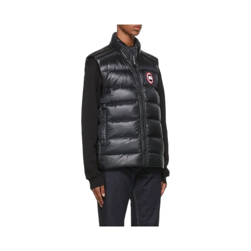 Crofton Zipped Logo Patch Down Gilet