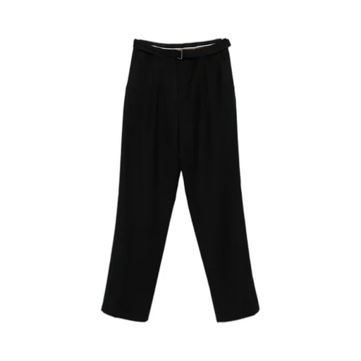 Casual Pants With Belt Loops