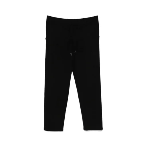 Wool-Blend Straight-Leg Trousers