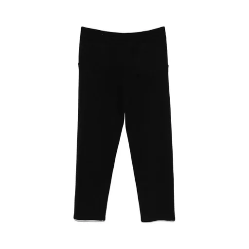 Wool-Blend Straight-Leg Trousers