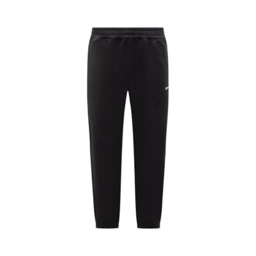 Rubberised-Logo Jersey Track Pants