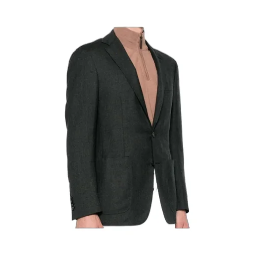 Long-Sleeved Suit Jacket