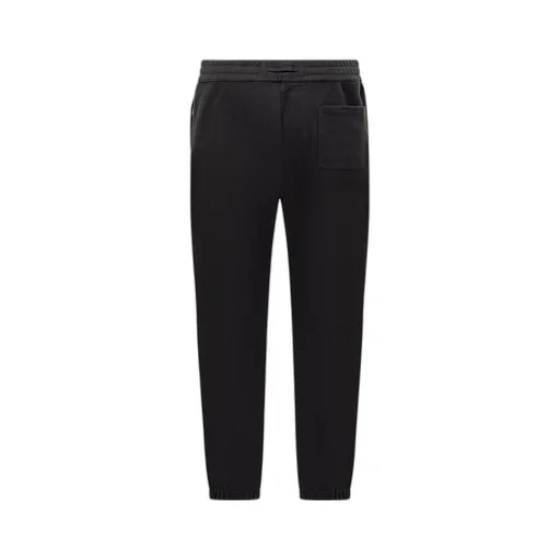 Rubberised-Logo Jersey Track Pants