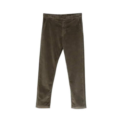 Corduroy Straight-Leg Trousers