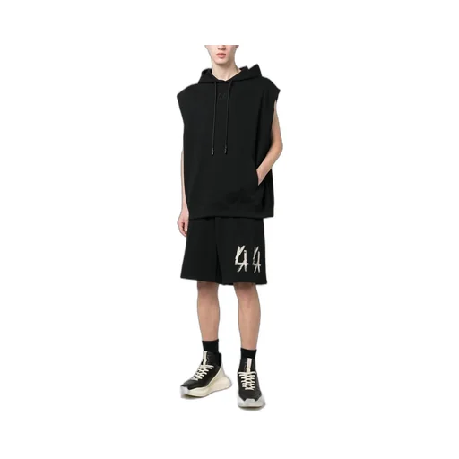 Logo-Print Cotton Track Shorts