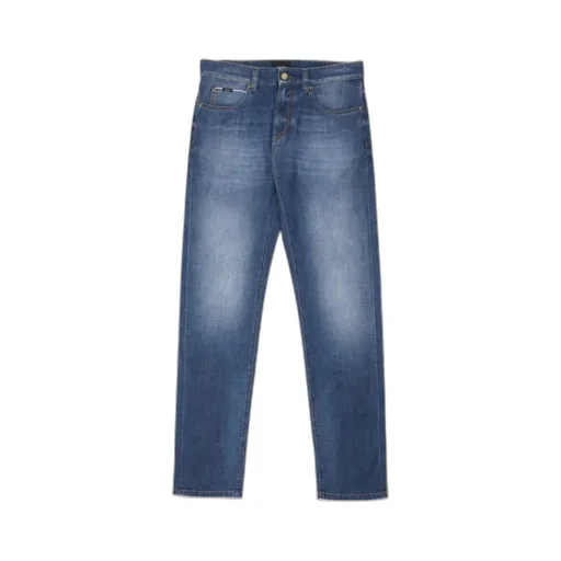 Middle Waist Straight Tube Jeans