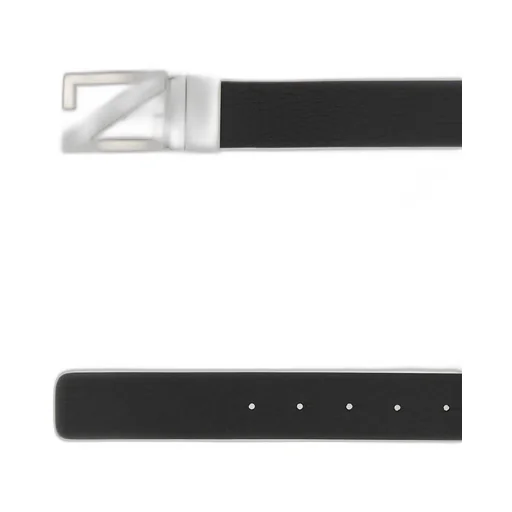 Logo Plaque Buckle Belt