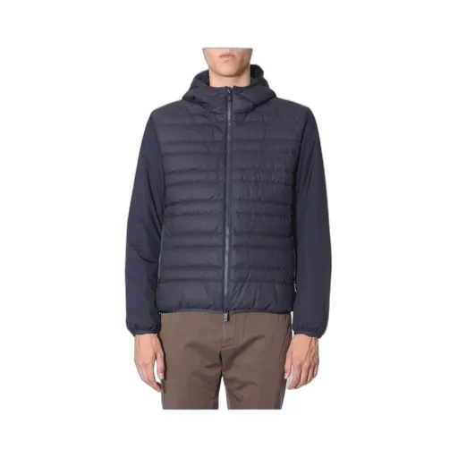 Hooded Zipper Down Jacket