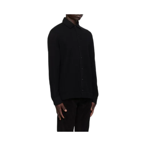 Classic-Collar Cashmere Cardigan