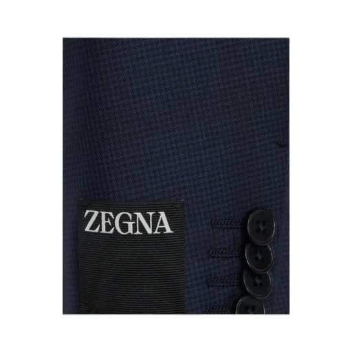 Logo Patch Single-Breasted Tailored Suit