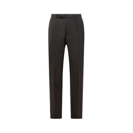 Tapered-Leg Tailored Trousers