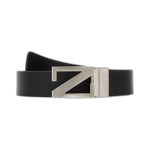 Logo Plaque Buckle Belt
