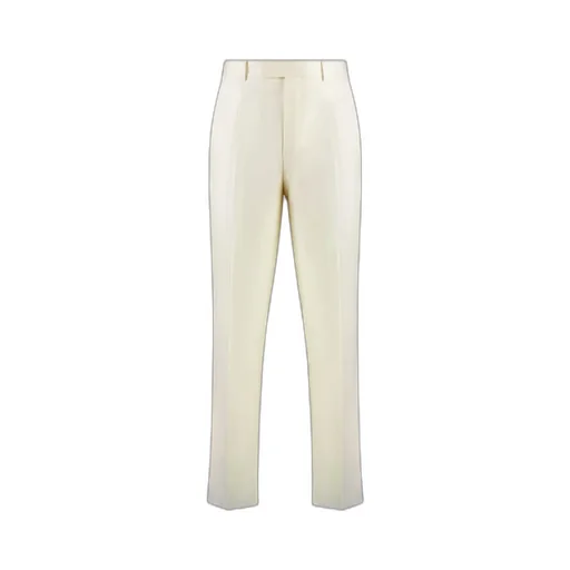 Pressed-Crease Tapered Trousers