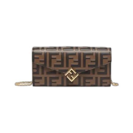 Ff Diamonds Continental Chained Wallet