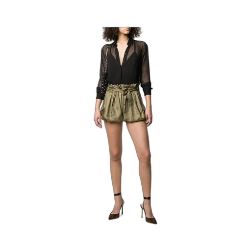 Bouffant Silk Shorts