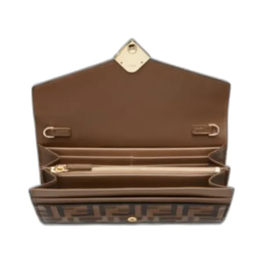 Ff Diamonds Continental Chained Wallet