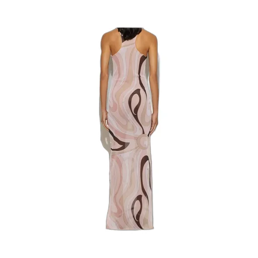 Iride-Printed Sleeveless Dress