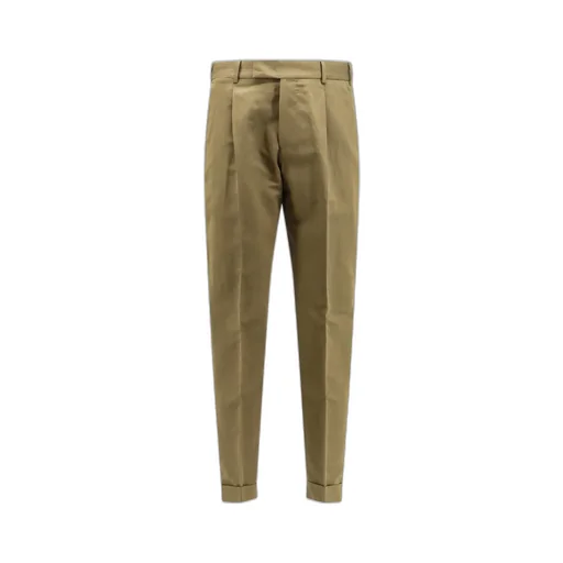 Pressed-Crease Tapered Trousers