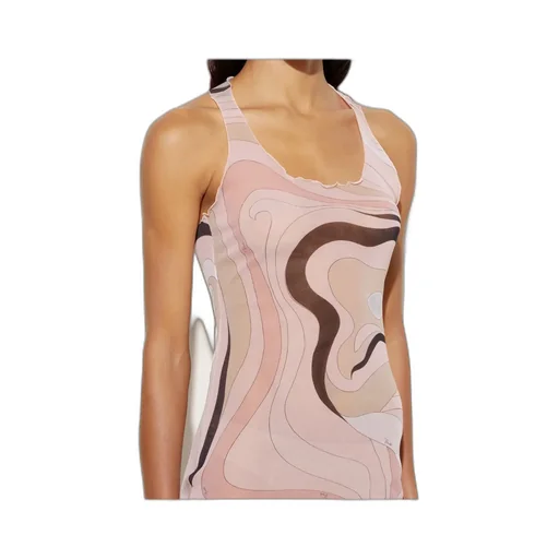 Iride-Printed Sleeveless Dress