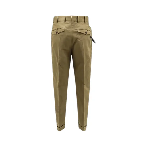 Pressed-Crease Tapered Trousers