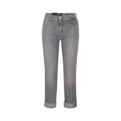 Relaxed Skinny Boyfriend Jeans