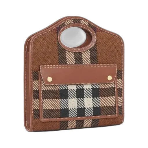 Check Patterned Shoulder Bag