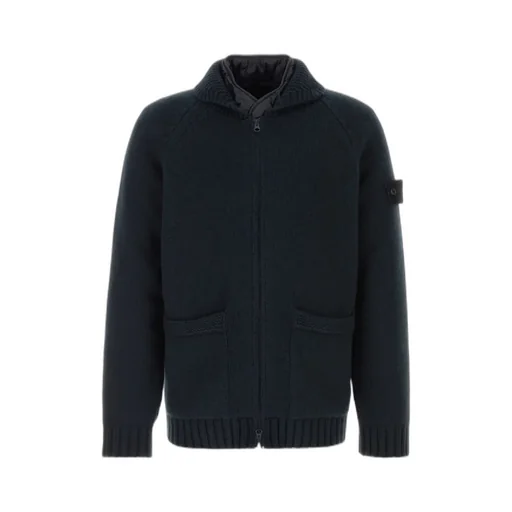 Long-Sleeved Zip-Up Cardigan