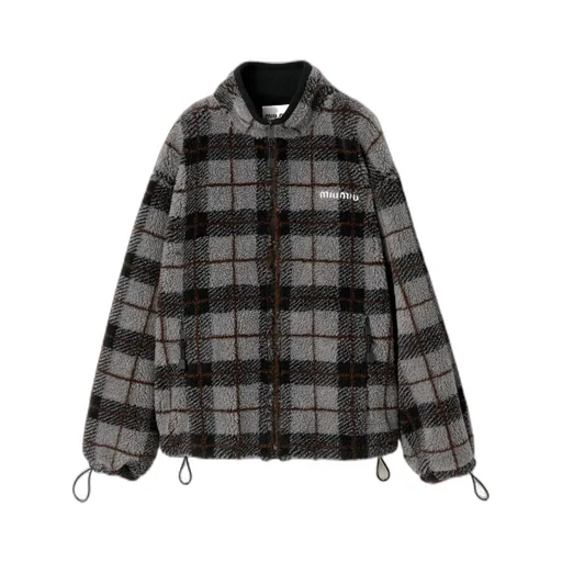 Teddy Checked Jacket