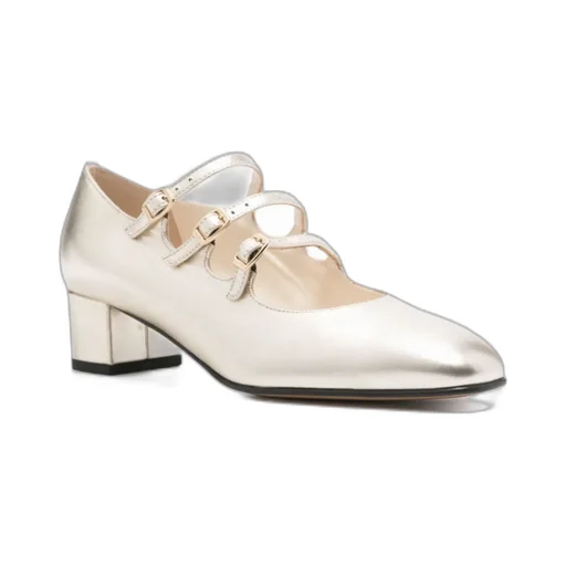 High-Heeled Mary Jane Shoes