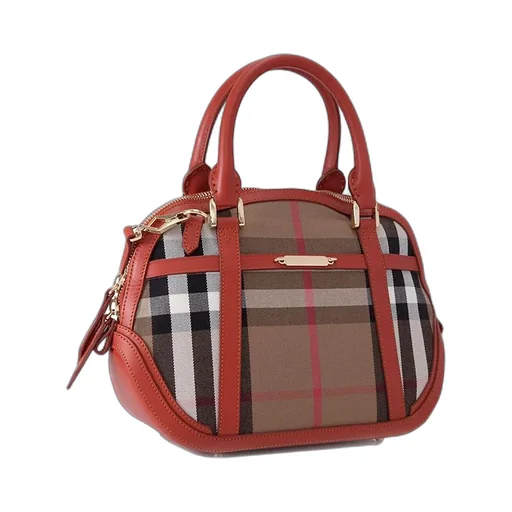 Checked Handbag