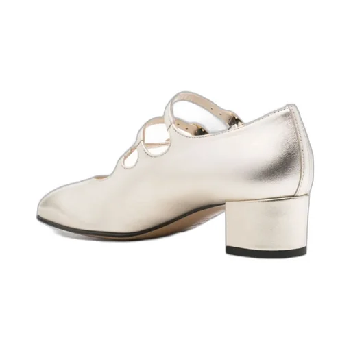 High-Heeled Mary Jane Shoes
