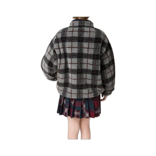 Teddy Checked Jacket
