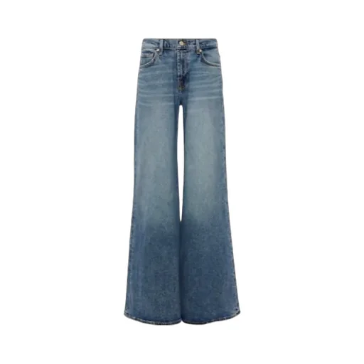 Willow Mid-Rise Wide-Leg Jeans