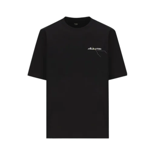 Logo Embroidered Crewneck T-Shirt