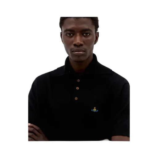 Logo Embroidered Knitted Alex Polo Shirt