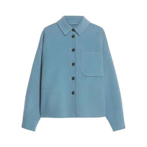 Buttoned Long-Sleeved Jacket