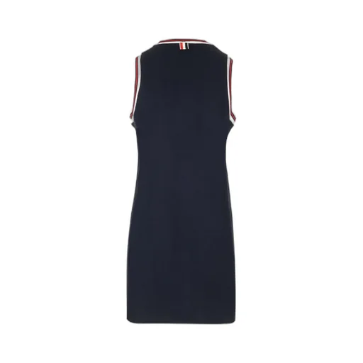 V-Neck Sleeveless Tennis Dress