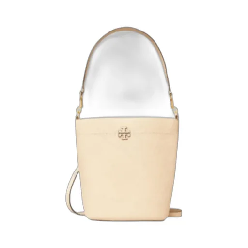 Mcgraw Double T Logo Plaque Bucket Bag