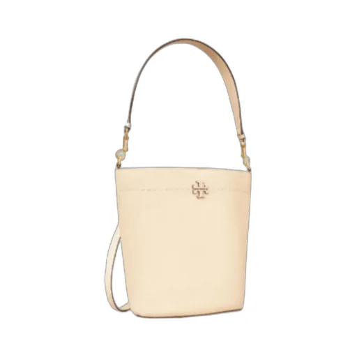 Mcgraw Double T Logo Plaque Bucket Bag