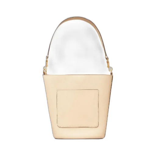 Mcgraw Double T Logo Plaque Bucket Bag