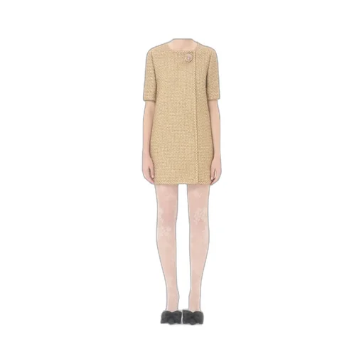 Lurex Tweed Mini Dress