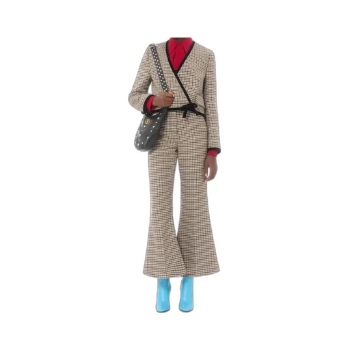 Houndstooth Casual Pants