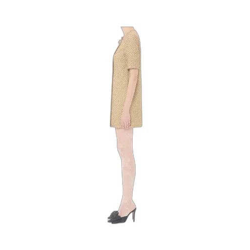 Lurex Tweed Mini Dress