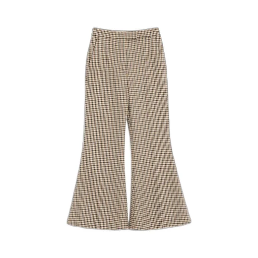Houndstooth Casual Pants