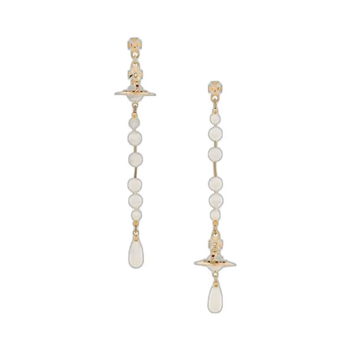 Beaded Pendant Earrings