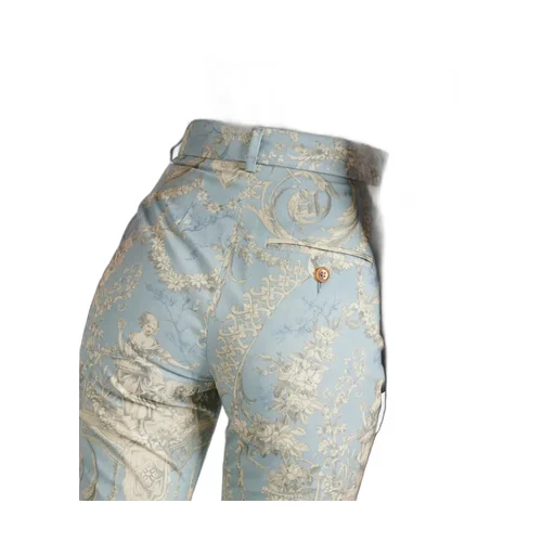 Ray Printed High-Rise Flared Pants