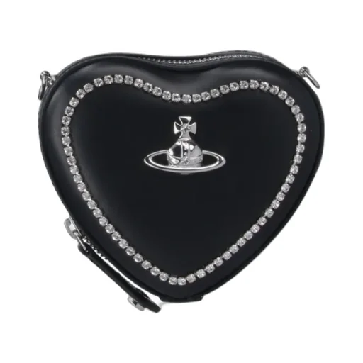 Logo Plaque Zipped Shoulder Bag