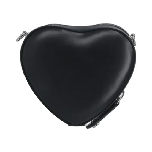 Logo Plaque Zipped Shoulder Bag