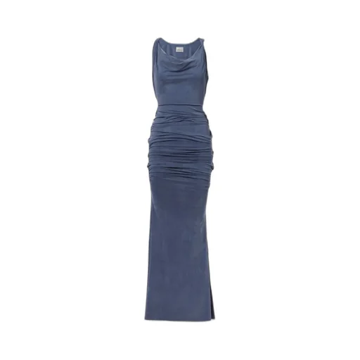 Liz Draped Jersey Maxi Dress