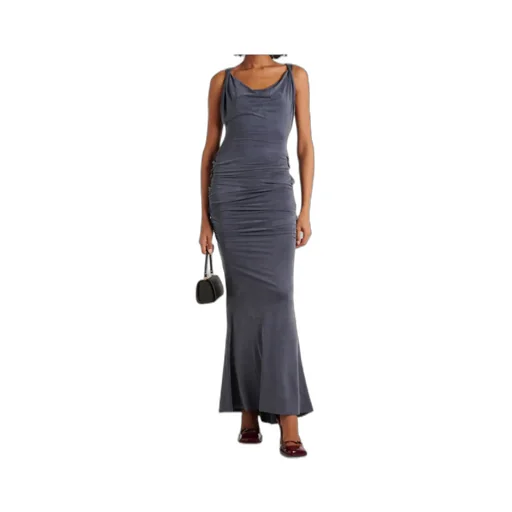 Liz Draped Jersey Maxi Dress